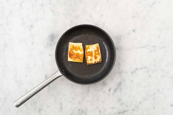Halloumi braten