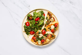 Make salad and serve