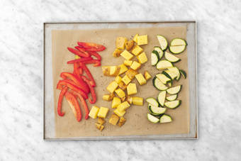 Hornea los vegetales