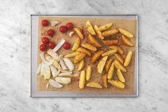 Prepara los vegetales