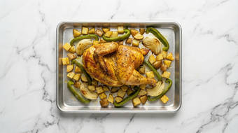 Mix Butter & Cook Chicken