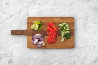 Förbered grönsaker