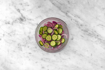 Mariner les légumes