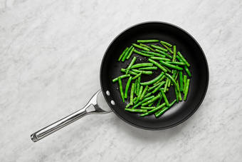 Cook green beans