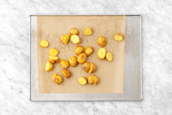 Rôtir les grenailes 