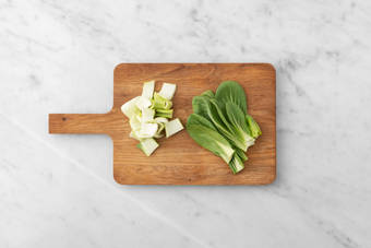 Prep bok choy