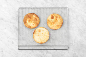 Bake the tortillas & prep salad