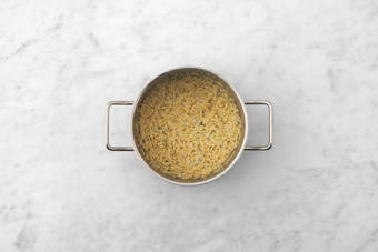 Dans l'eau bouillante