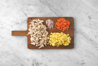 Légumes à la chaîne !