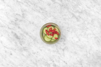 Pickle the cucumber & chilli 