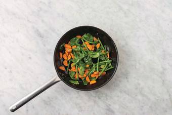 Get prepped & cook the veggies