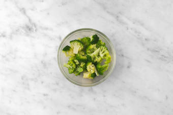 Steam the broccoli