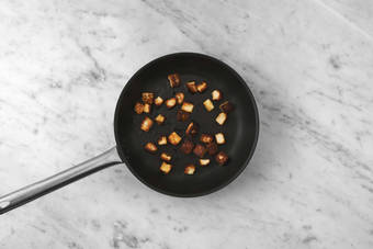 Halloumi anbraten