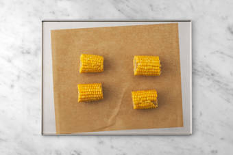 Roast the corn