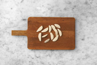 Mozzarella vorbereiten