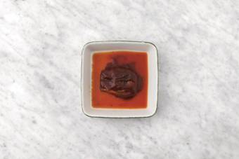 Bake the beef brisket