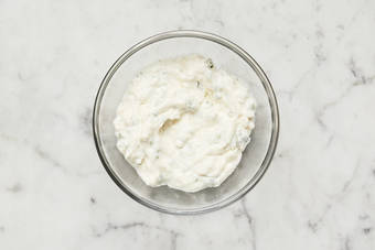 Make dill-yogurt sauce