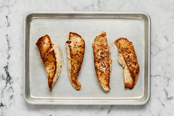 Sear and roast turkey