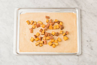 Roast sweet potatoes