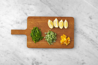 Forbered frugt og grønt