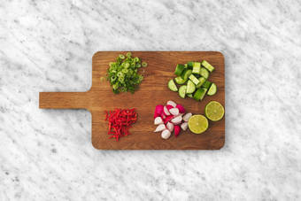 Forbered grøntsager