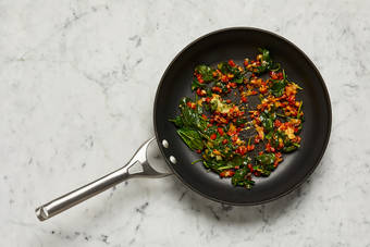 Prep and cook veggies