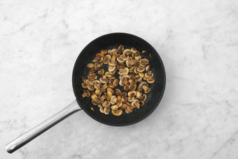 Funghi cotti a puntino