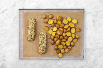 Für die Kräuterkruste