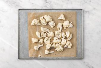 Bake the cauliflower