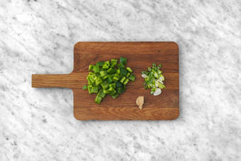 Forbered grøntsager