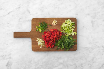 Forbered grøntsager