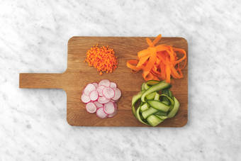 Forbered grønnsaker