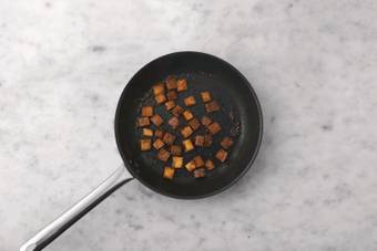 Cook the tofu