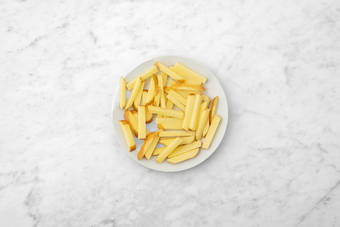 Bake the fries