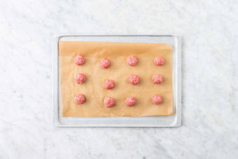 Form and roast Beyond Meat® meatballs