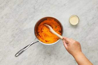 Finish Sauce & Potatoes