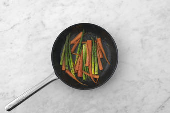 Cook the lemon veggies