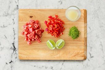 Prep and cook chicken