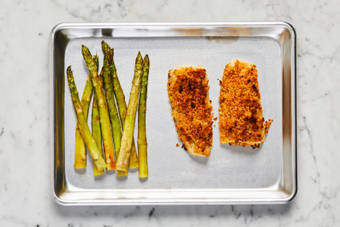 Roast Asparagus & Cobia