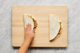 Assemble Tortilla Melts