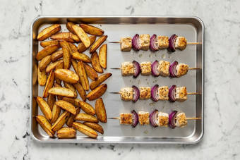 Prep & Cook Chicken Skewers