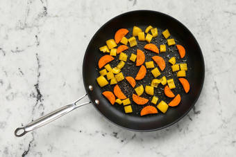 Prep and cook veggies