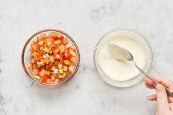 Make Pico & Warm Queso