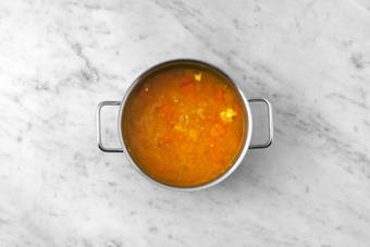 Les légumes au bain