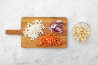 Légumes à la chaîne !