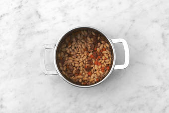 Les haricots s'invitent