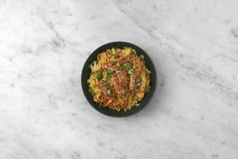 Reispfanne vollenden