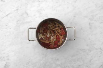 Schweinefiletstreifen anbraten