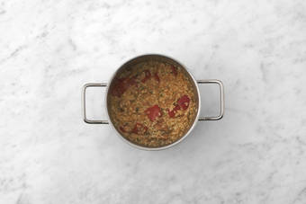 Risotto fertigstellen