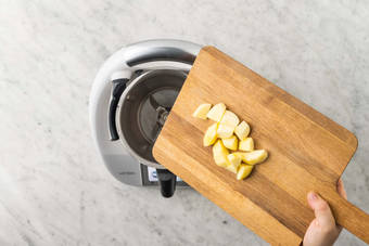 Für das Apfelkompott